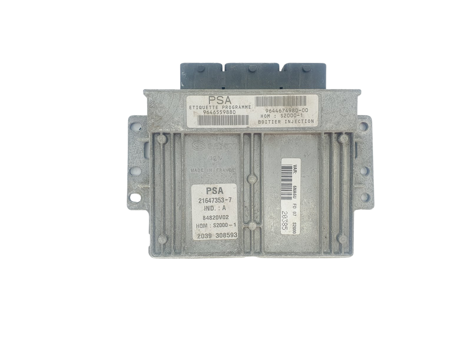 Steuergerät PSA 9646559880 9644674980-00 Sagem 41342 main product photo