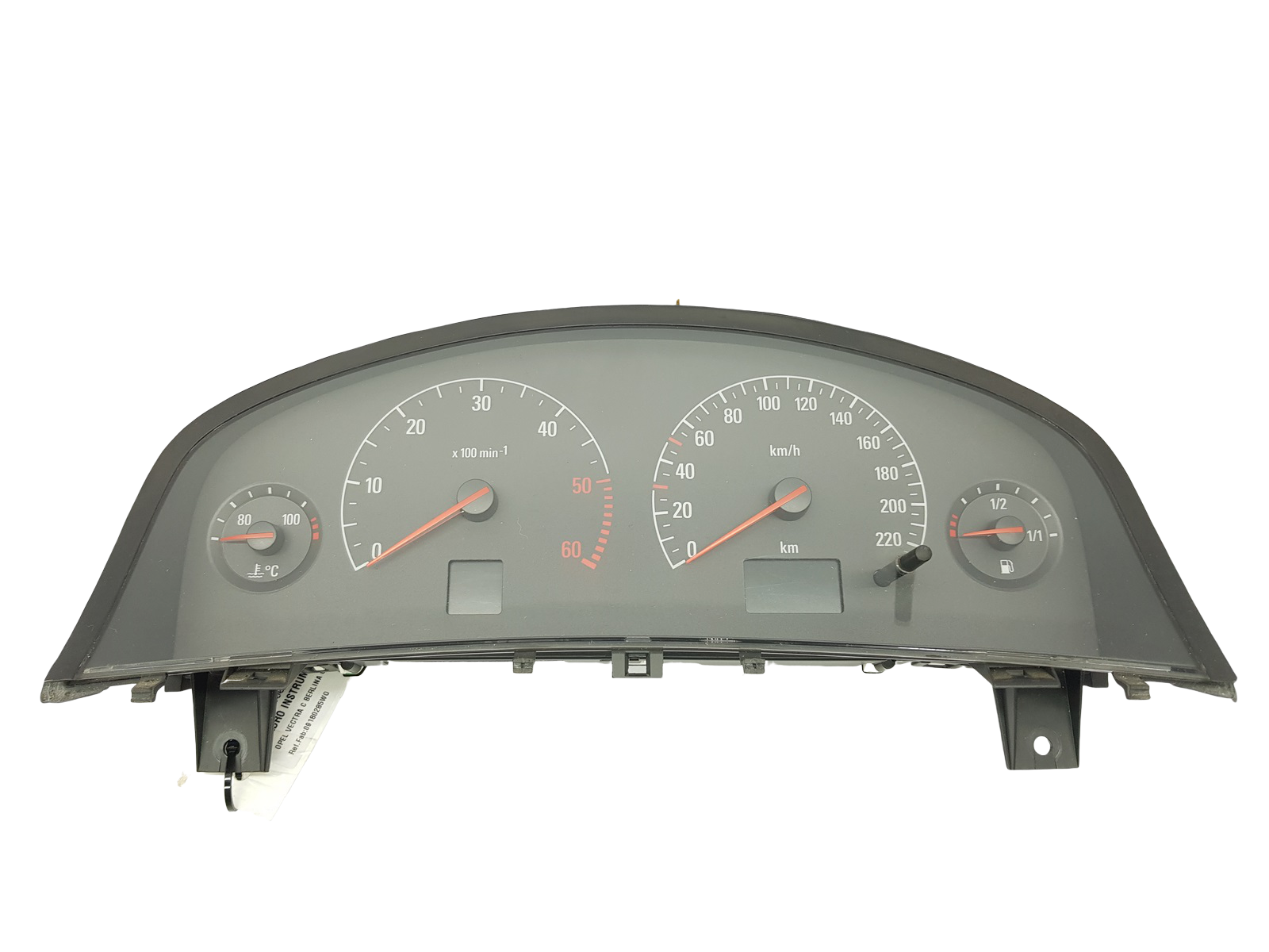 Tacho Kombiinstrument Opel Vectra C 09180285WQ 110080123015 25454 main product photo