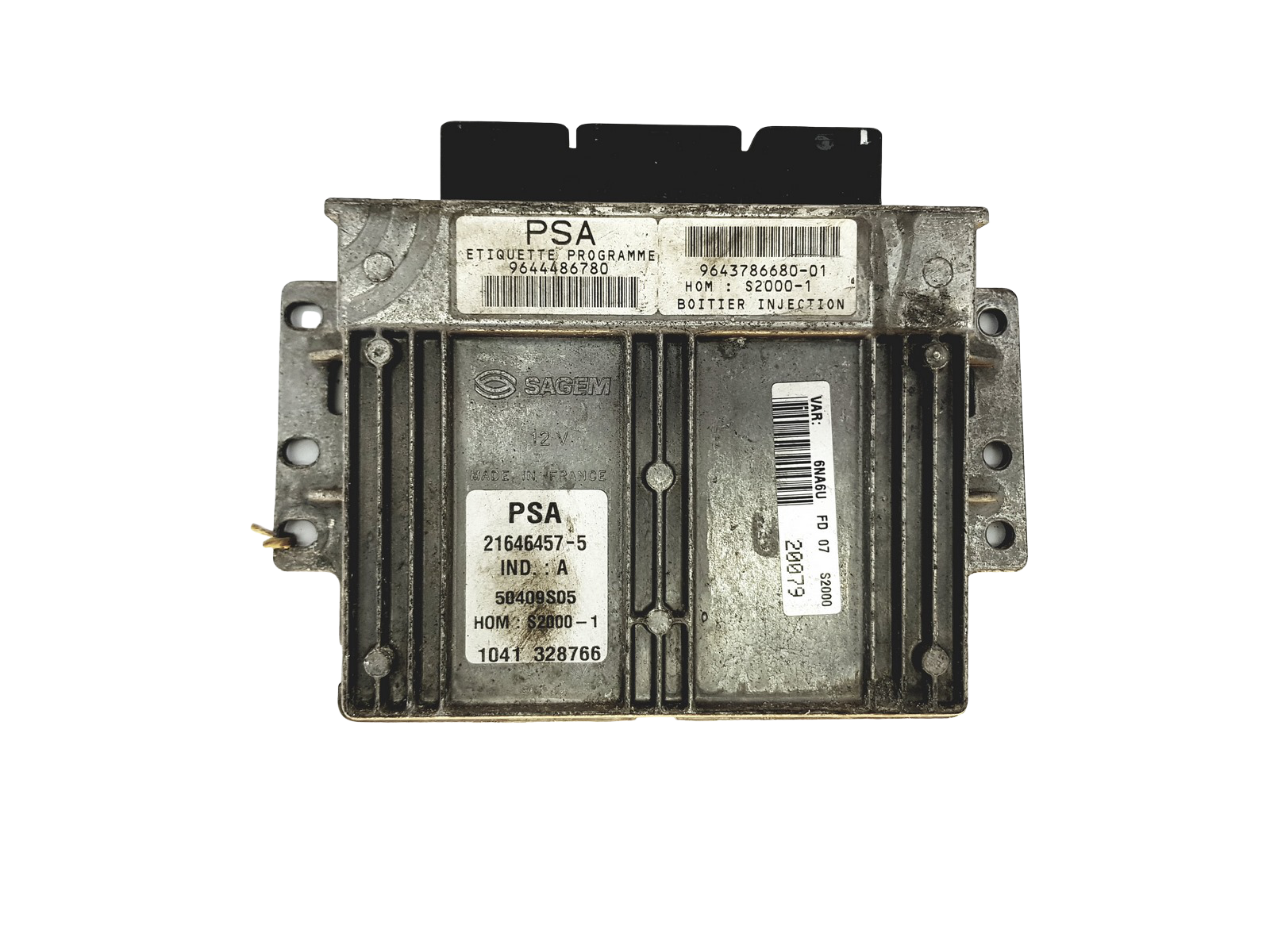 Steuergerät 9644486780 9643786680-01 21646457-5 PSA Sagem 22597 main product photo