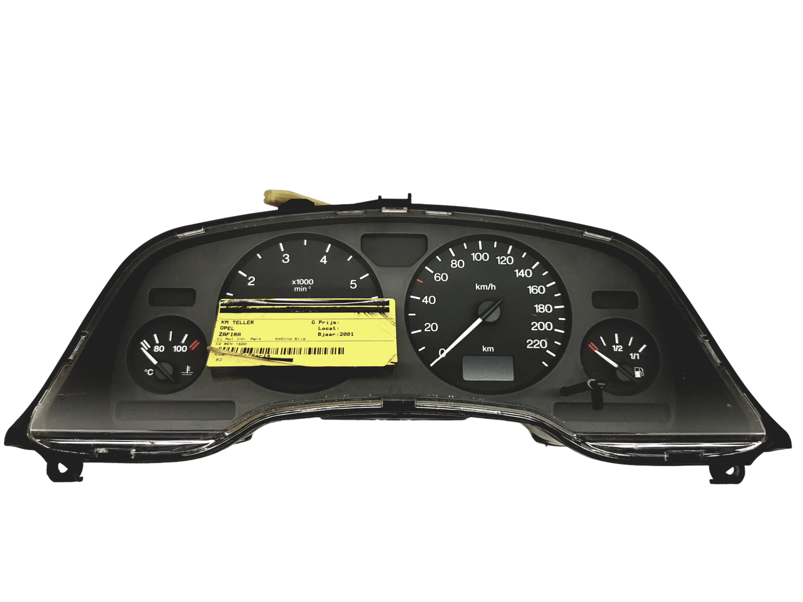 Tacho Kombiinstrument Opel Zafira A EM09228760 EM 09228760 30101 main product photo