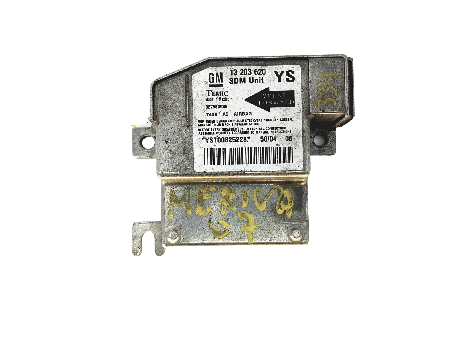 Steuergerät Opel 13203620 327963935 Temic 23146 main product photo