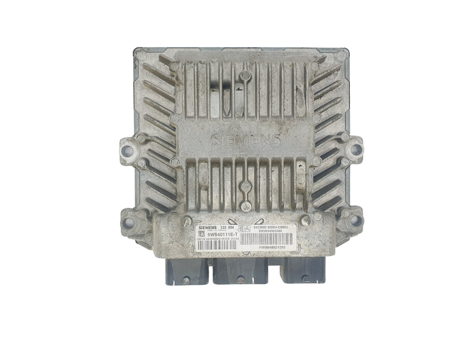 Steuergerät 5WS40111E-T 9654925380 9648624280 PSA Siemens 47769 main product photo