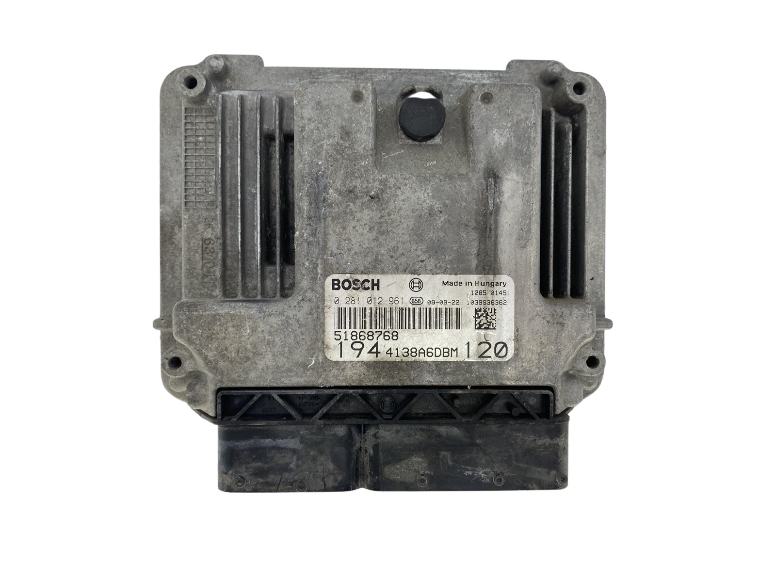 Steuergerät 0281012961 51868768 4138A6DBM Fiat Bosch main product photo