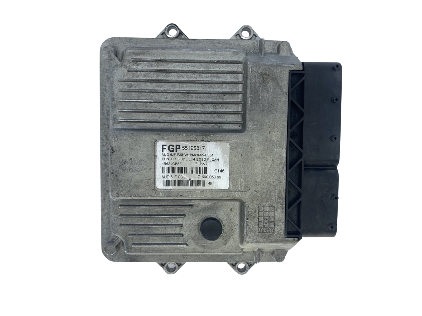 Steuergerät FGP 6JF.P3 55195817 71600.053.00 Fiat Magneti Marelli 50686 main product photo