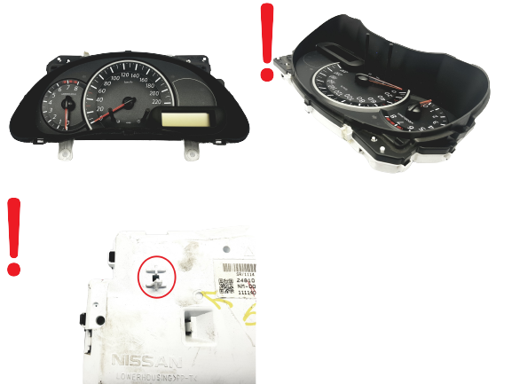 Tacho Kombiinstrument Nissan Micra K13 248101HB0C 42097 main product photo