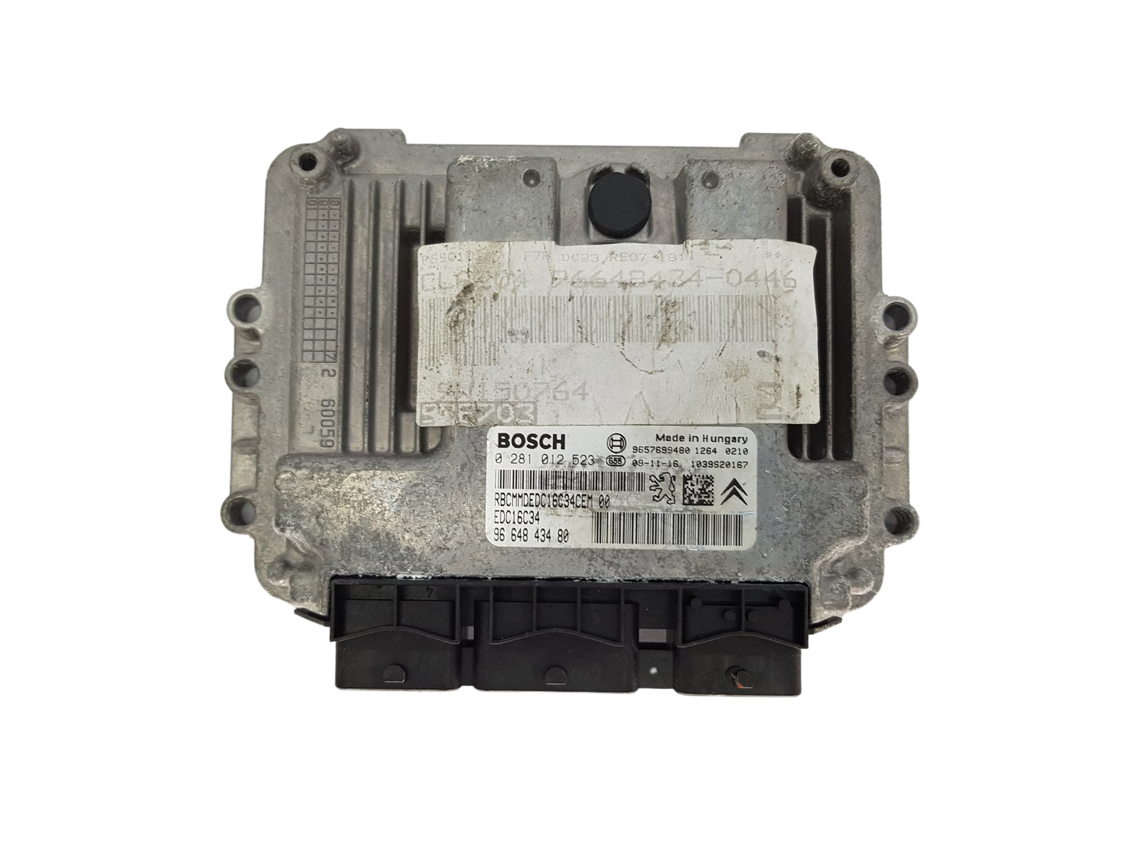 Steuergerät 0281012523 9664843480 9657699480 PSA Bosch 19410 main product photo