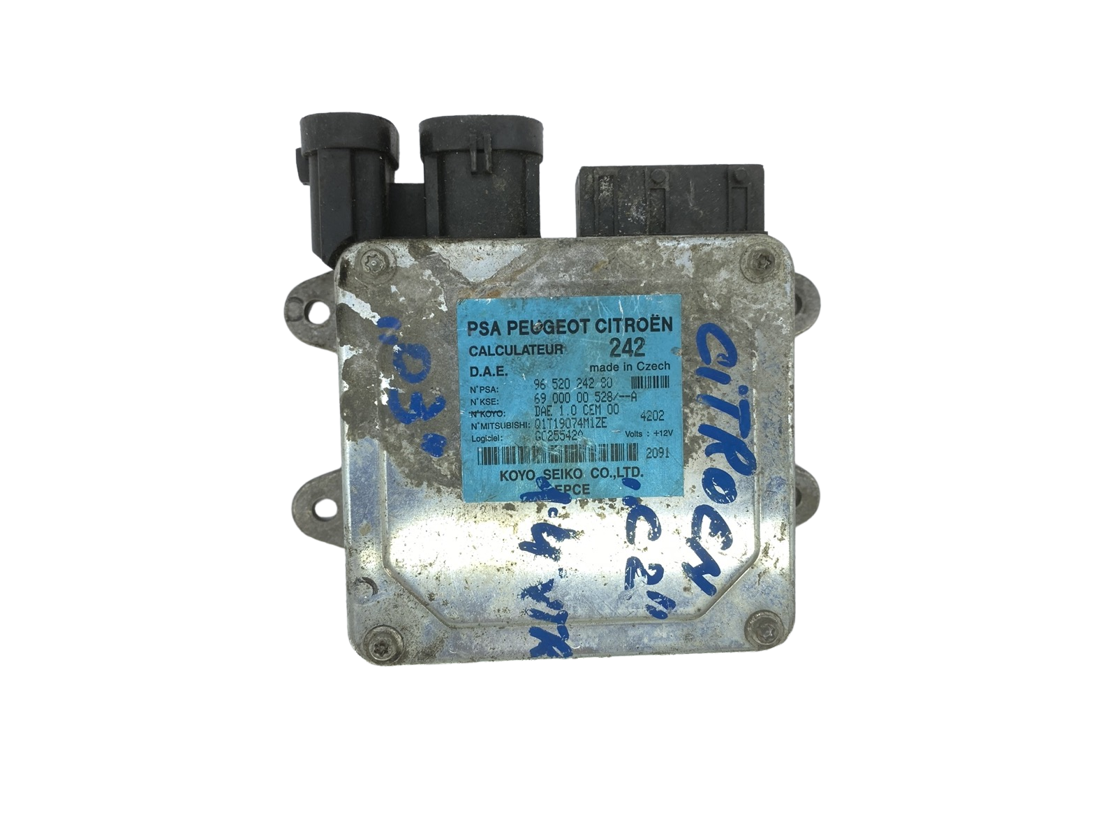 Steuergerät 9652024280 6900000528 Q1T19074M1ZE PSA KOYO 57570 main product photo