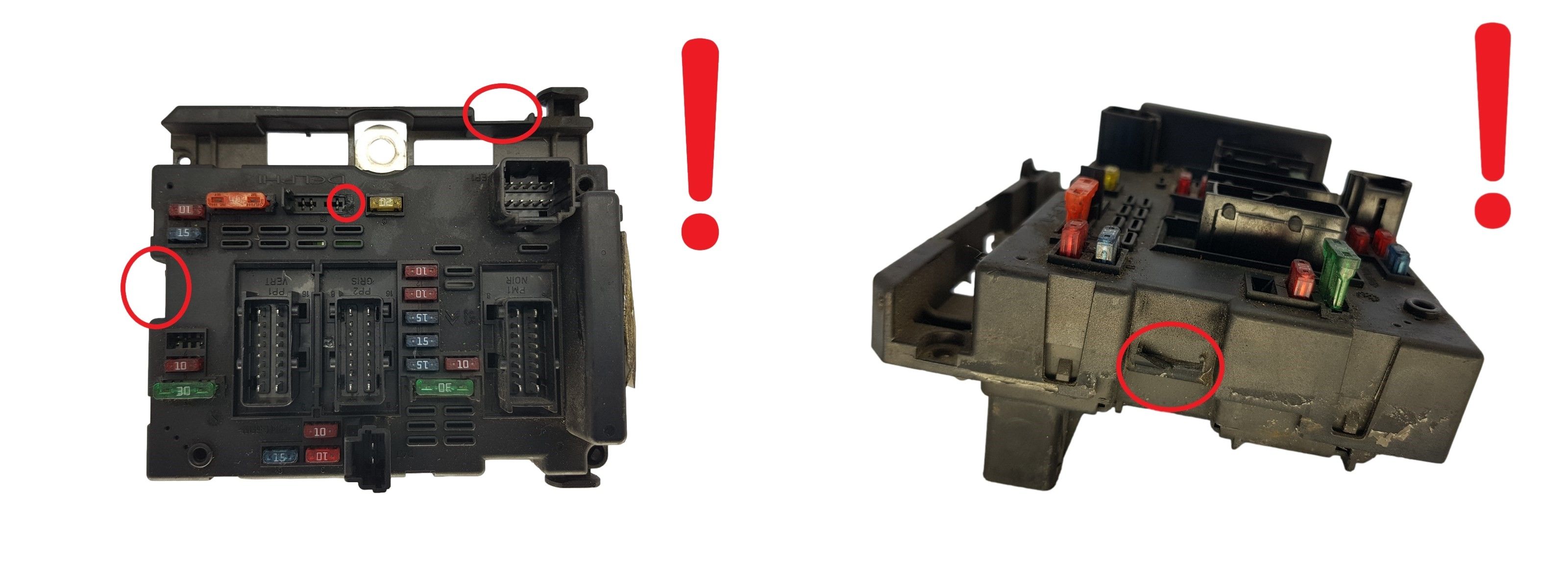 Steuergerät BSM B3 9650664080 PSA Delphi 1676 main product photo