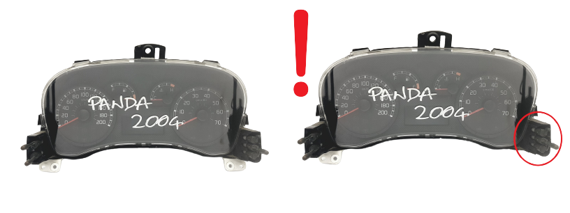 Tacho Kombiinstrument Fiat Panda 5550004601 04 58534 main product photo