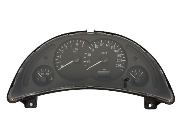 Tacho Kombiinstrument Opel Corsa C 09166814FL 110008988009 20938 main product photo