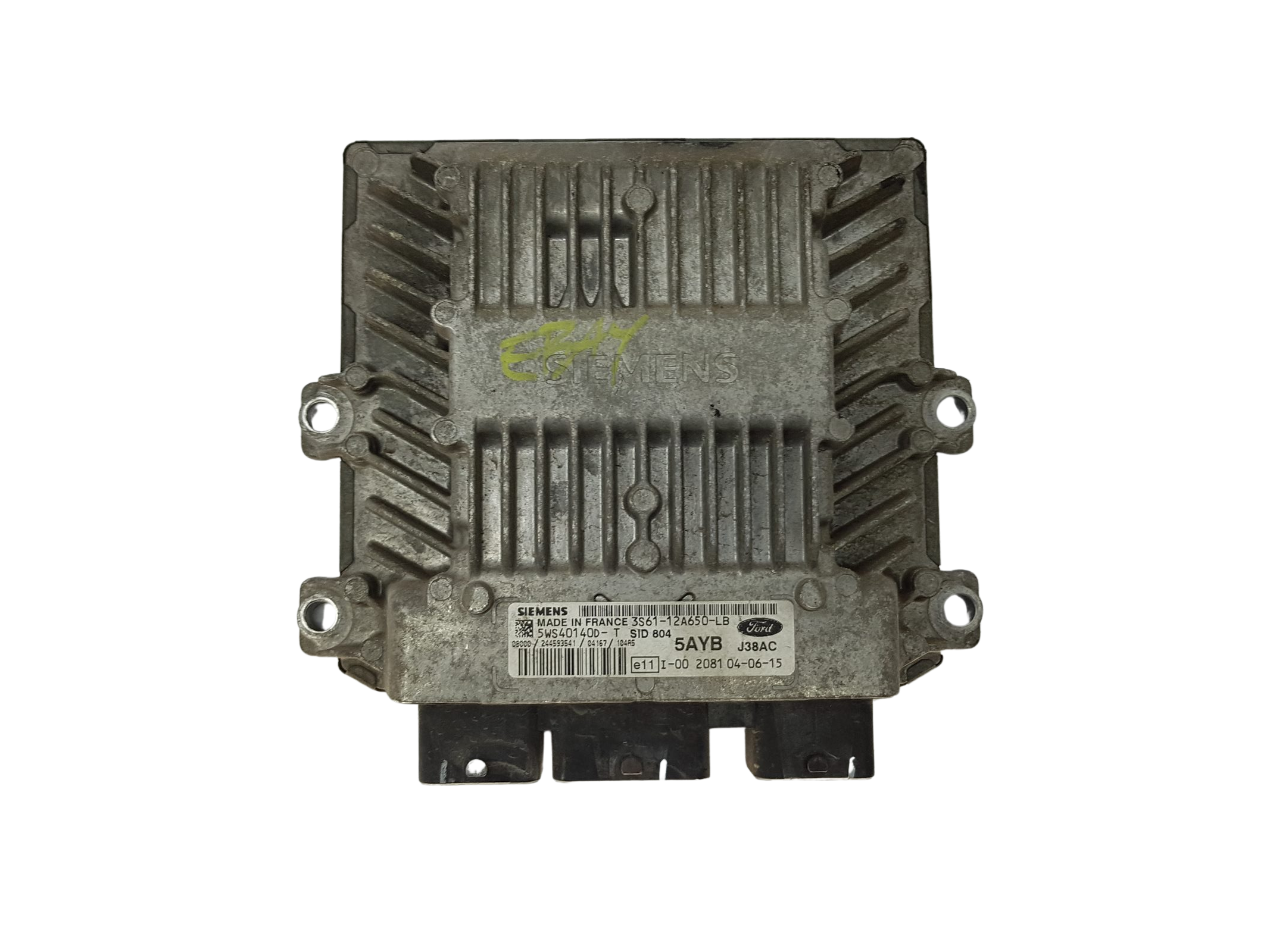 Steuergerät 3S61-12A650-LB 5WS40140D-T SID 804 Ford Siemens 16127 main product photo