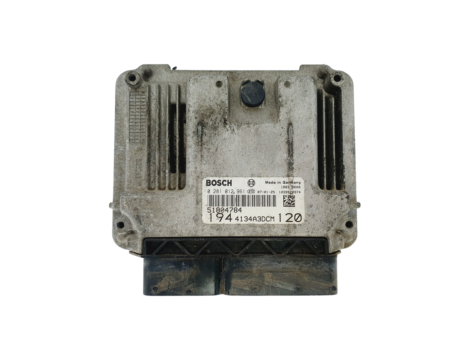 Steuergerät 0281012961 51804784 4134A3DCM Fiat Bosch 35747 main product photo