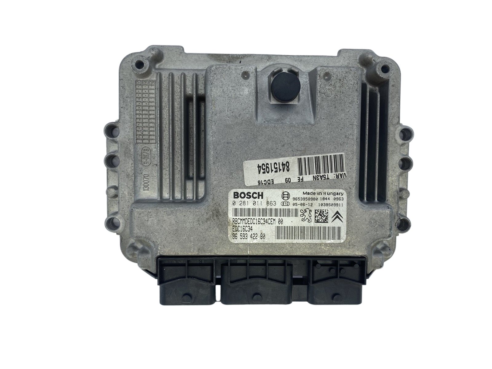 Steuergerät 0281011863 9659342280 9653958980 PSA Bosch 52151 main product photo